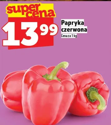 Papryka czerwona promocja w TOPAZ
