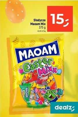 Słodycze Easter Mixx promocja w Dealz