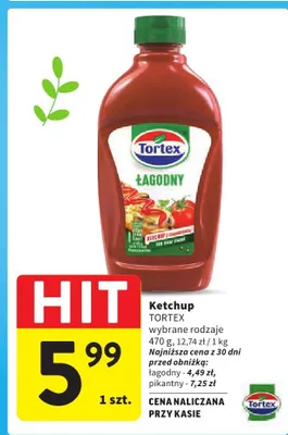 Ketchup wybrane rodzaje  promocja w Intermarche