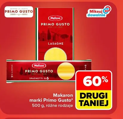 Makaron spaghetti no 6 Primo Gusto promocja w Carrefour