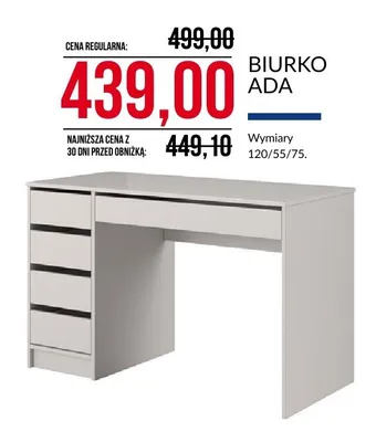 Biurko Ada promocja w Abra Meble