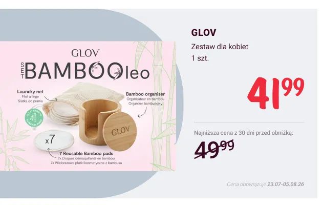 Zestaw dla kobiet GLOV Bamboo Leo promocja w Rossmann