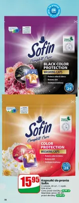 Kapsułki do prania Sofin Color Protection promocja w Dino