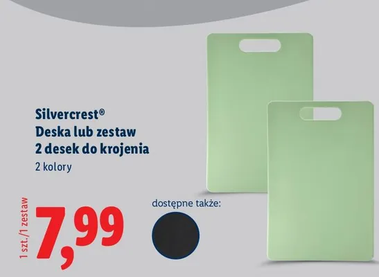 Deska lub zestaw 2 desek do krojenia  promocja w Lidl