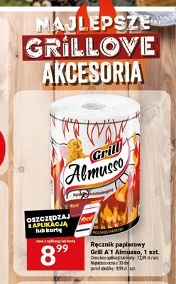 Ręcznik papierowy Almusso Grill promocja w Twój Market