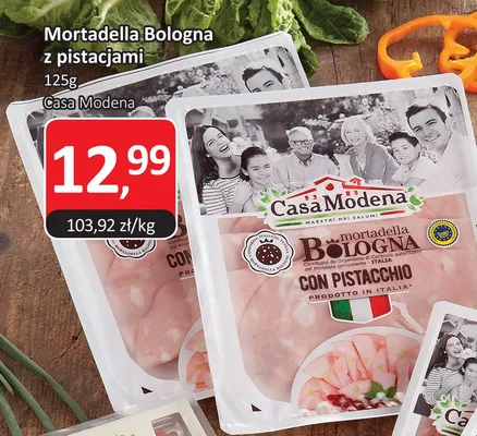 Mortadella Bologna z pistacjami promocja w Market Point