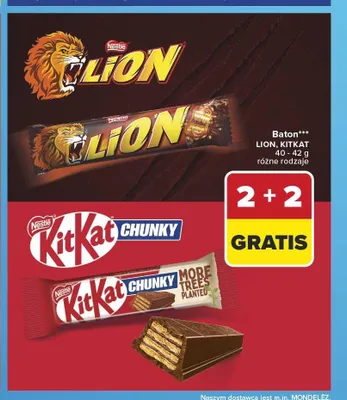 Baton Lion promocja w Carrefour