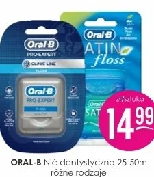 Nić dentystyczna 25-50m różne rodzaje Oral-B promocja w Drogerie Jasmin