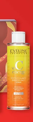 Tonik do twarzy Eveline Cosmetics Vit C Energy promocja w Biedronka