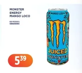 Napój energetyczny Monster Energy Mango Loco promocja w Leo Market
