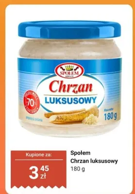 Chrzan luksusowy promocja w Dino