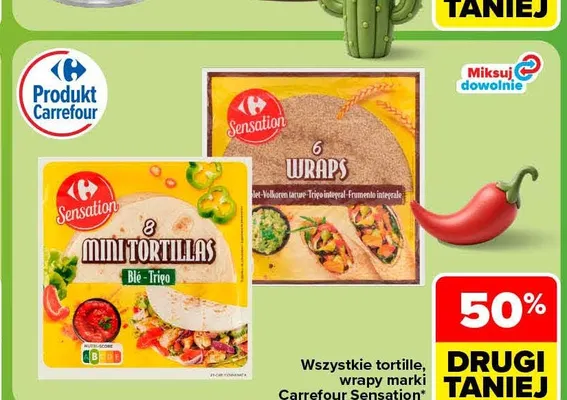 Wraps Carrefour Sensation promocja w Carrefour