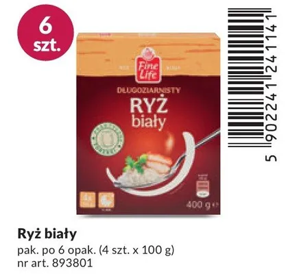Ryż biały promocja w Makro
