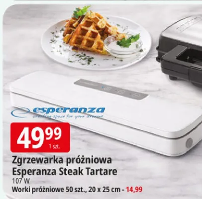 Zgrzewarka próżniowa Speakeak Tartare promocja w Leclerc