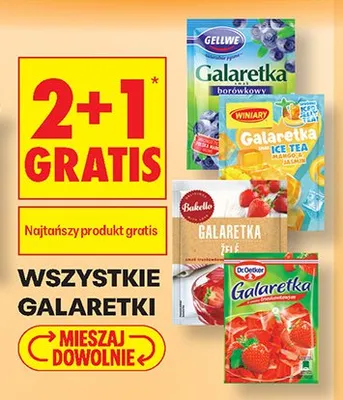Galaretki promocja w Biedronka