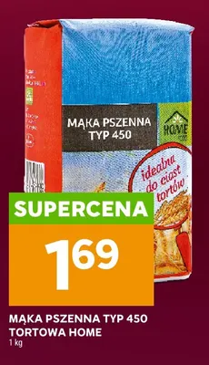 Mąka pszenna typ 450 tortowa Home promocja w Stokrotka