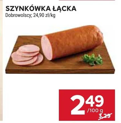 Szynkówka łącka promocja w Stokrotka