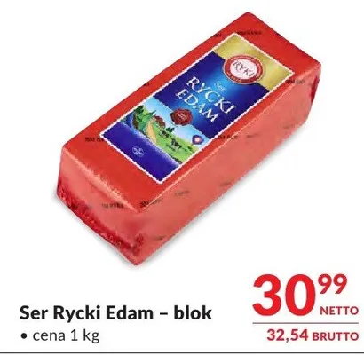 Ser Rycki Edam – blok promocja w Makro