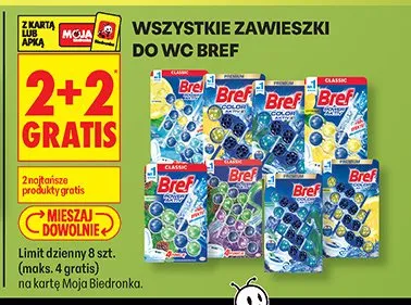 Zawieszki do WC Bref promocja w Biedronka