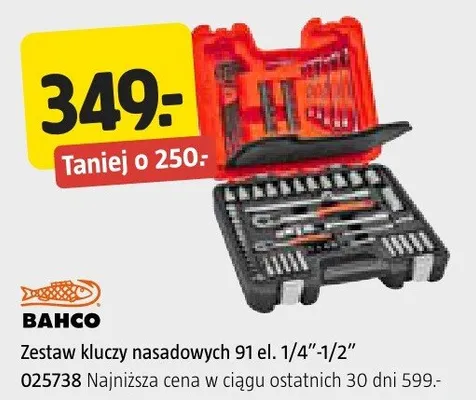 Zestaw kluczy nasadowych 91 el. 1/4"-1/2" promocja w Jula