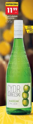 Cydr Klasyczny promocja w Biedronka