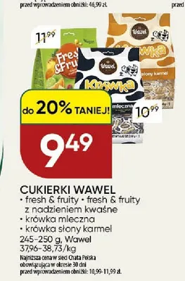 Cukierki Wawel Krówka mleczna promocja w Chata Polska