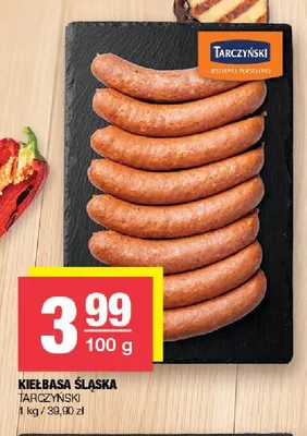 Kiełbasa dębowa Tarczyński promocja w SPAR