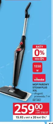 Mop parowy Vileda Steam Plus XXL promocja w Selgros