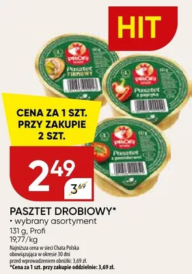 Pasztet drobiowy promocja w Chata Polska