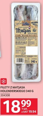 Filety z Matjasa holenderskiego promocja w Selgros