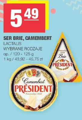 Ser camembert promocja w SPAR
