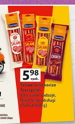 Salami Tarczyński promocja w Auchan