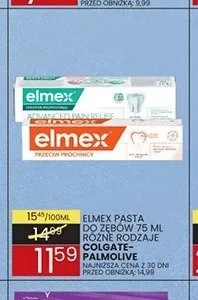 Pasta do zębów Elmex 75ml promocja w Wafelek