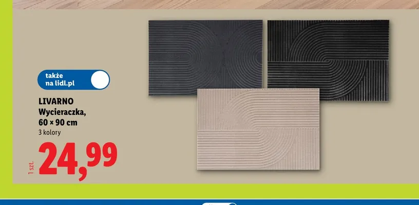Wycieraczka 60x90 cm Livarno promocja w Lidl