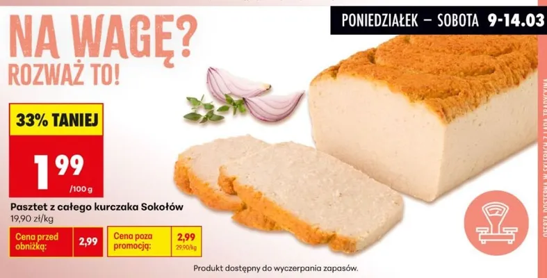 Pasztet promocja w Biedronka