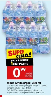 Woda Amita n/gaz promocja w Twój Market