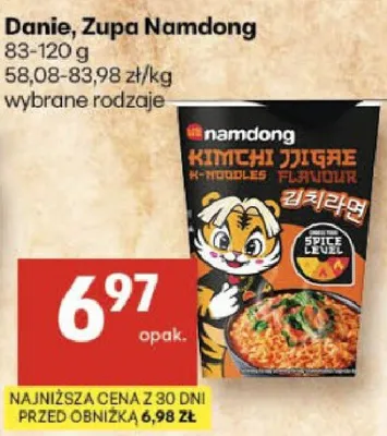 Danie, Zupa Namdong wybrane rodzaje promocja w Delikatesy Centrum