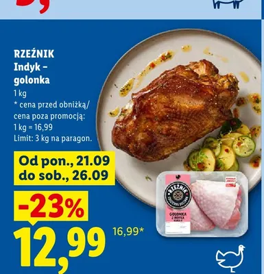 Golonka z indyka Rzeźnik promocja w Lidl
