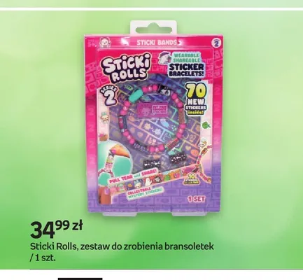 Zestaw do robienia bransoletek Sticki Rolls promocja w Empik