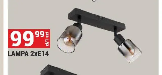 Lampa 2xE14 promocja w Merkury Market