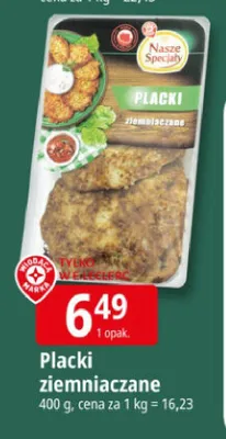 Placki ziemniaczane promocja w Leclerc