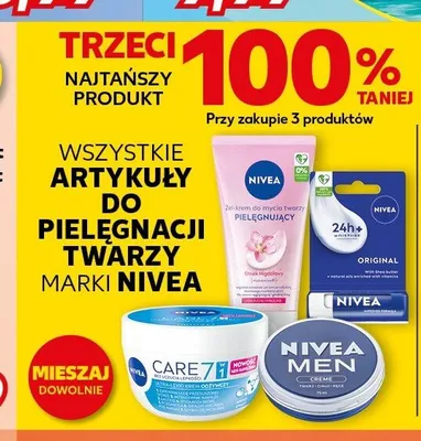 Krem do twarzy Nivea Men Creme promocja w Kaufland
