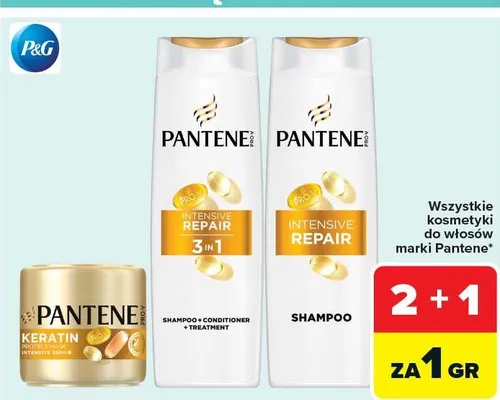 Kosmetyki do włosów promocja w Carrefour