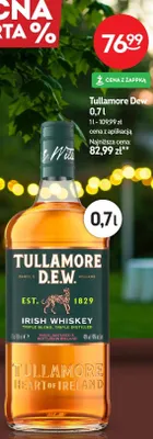 Whisky Tullamore D.E.W. promocja w Żabka