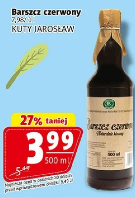 Barszcz czerwony promocja w Prim Market
