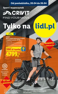 Rower miejski elektryczny X.3 GATES z napędem na pasku 355Wh promocja w Lidl