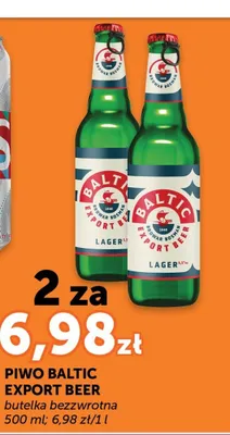 Piwo Baltic Export Beer 2-pak 500 ml promocja w Groszek