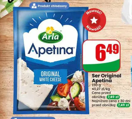Ser Original Arla Apetina promocja w Dino