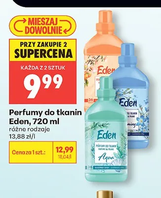Perfumy do tkanin Eden promocja w Biedronka