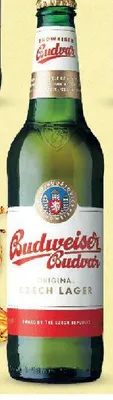 Piwo 5% alk. Budvar Original promocja w Kaufland
